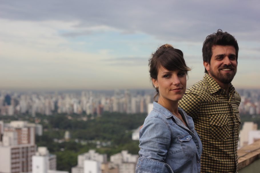 Diana Boccara e Leo Longo que começam em março o projeto Around The World In 80 Music Videos