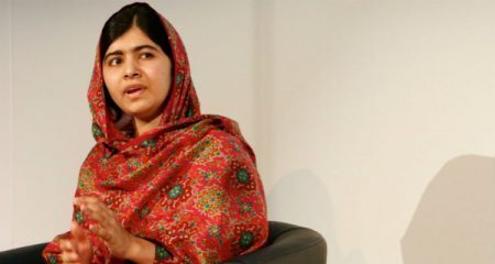 Malala ganhou o Prêmio Nobel da Paz no ano passado