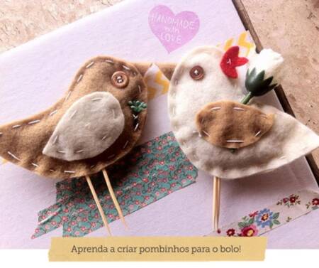 Faça você mesmo o topo de bolo do seu casamento