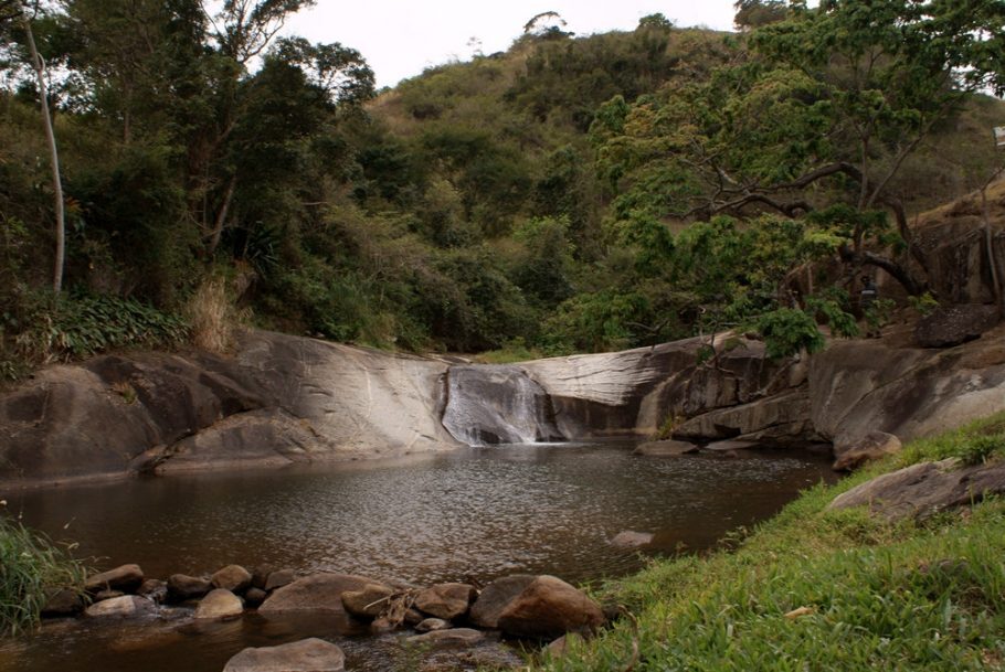 Cachoeira do Escorrega é uma dos pontos de destaque do Parque