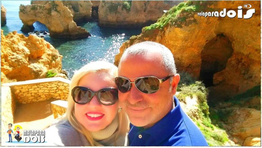 Falésias misteriosas que encantam os nossos olhos.