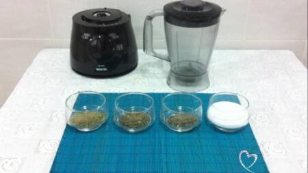 Nutricionista Juliana Ramos ensina passo a passo do Sal de Ervas.