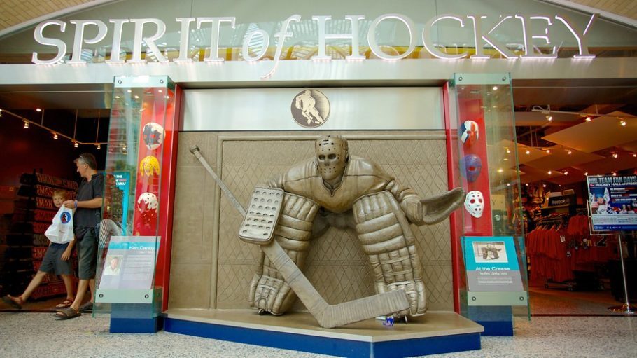 Entrada do Hockey Hall of Fame, em Toronto