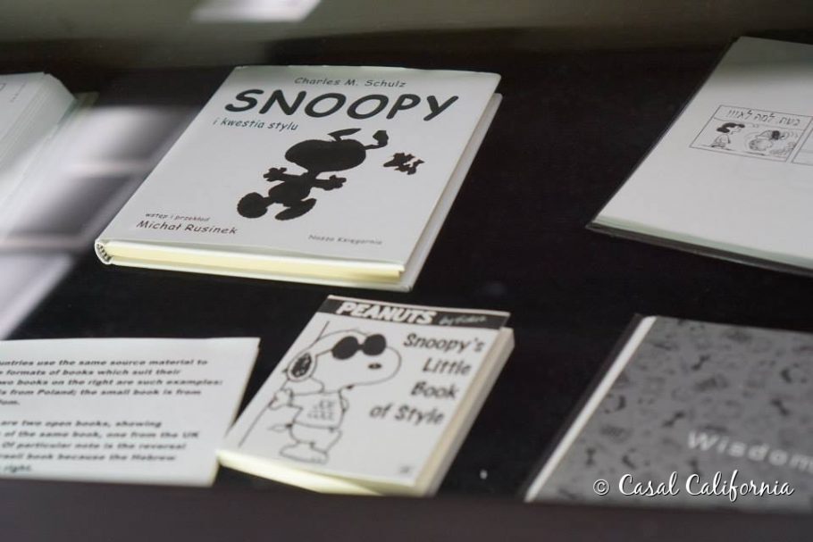 Livros com tirinhas do Snoopy