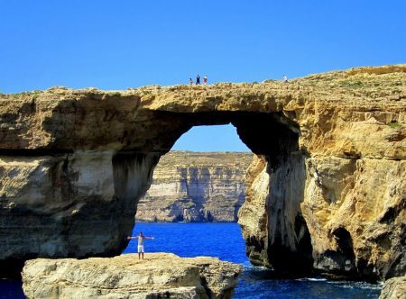 Blue Window, em Malta