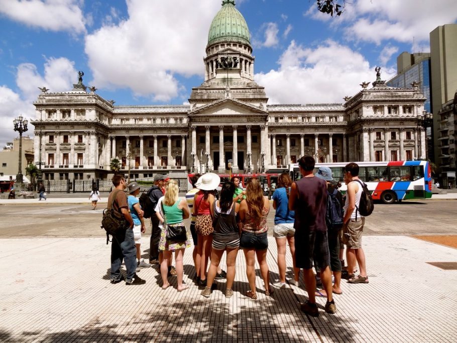 A interação dos free walking tour’s | Buenos Aires, Argentina