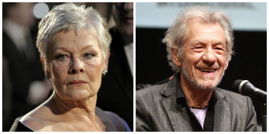 A atriz Judi Dench e o ator Ian McKellen estão entre os artistas que deram apoio ao projeto