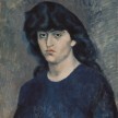 Pablo Ruiz Picasso, Retrato de Suzanne Bloch, 1904, óleo sobre tela, 65 x 54 cm.