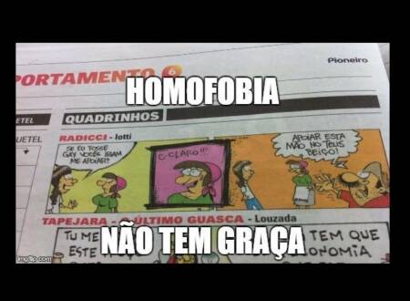 Charge publicada na edição do dia 7 de agosto