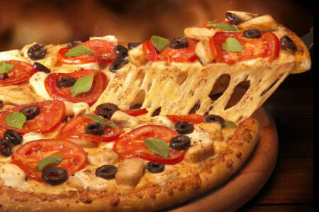 Descontos de até 64% de pizzas