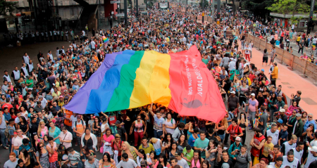 O lançamento do projeto ocorreu na última Parada do Orgulho LGBT de São Paulo