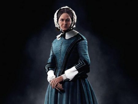 Florence Nightingale foi uma enfermeira pioneira no tratamento de feridos na Guerra da Crimeia