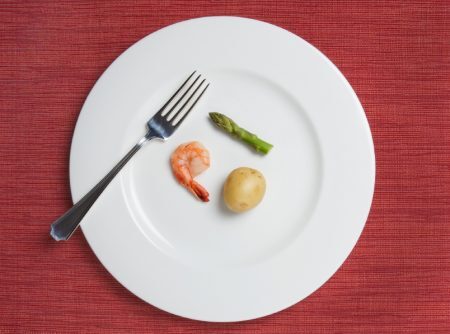 O relatório de 387 páginas concluiu que a simples redução do tamanho do prato reduz 159 calorias por dia