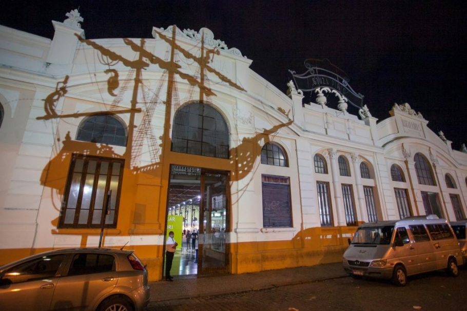 Fachada da Serraria Souza Pinto, em BH, onde acontece a Feira da Longevidade Ativa