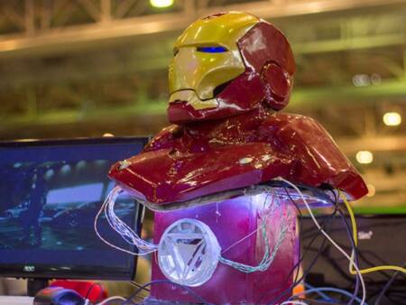 Casemod do Homem de Ferro na Campus Party