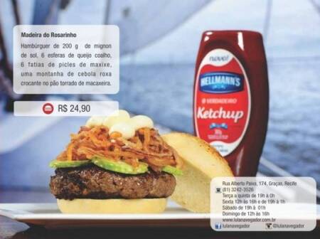 Burger Fest serve diversos lanches gourmet