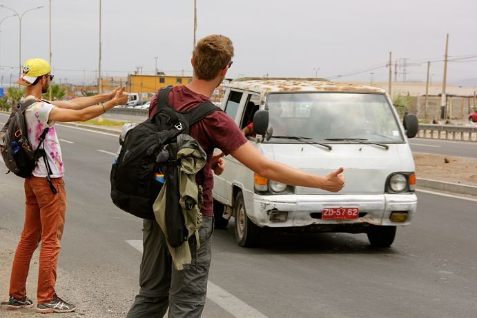 Seis meses, algumas mochilas e muita colaboração