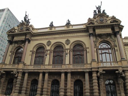 Fachada do Theatro Municipal (divulgação)