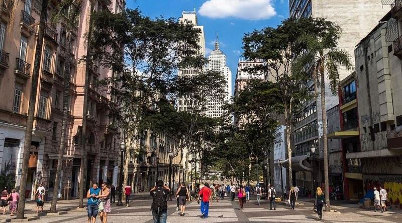 Centro da cidade de São Paulo, onde cada vez mais jovens decidem viver