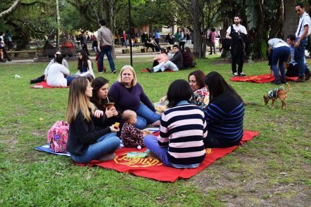 A ação reuniu vários participantes