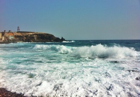 O casos ocorreu na praia de Arinaga, em Aguimes, nas Ilhas Canárias (Espanha)