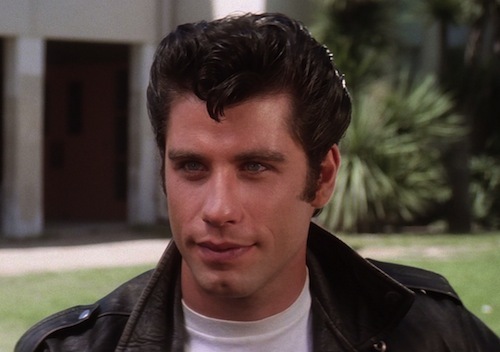 John Travolta em "Grease"