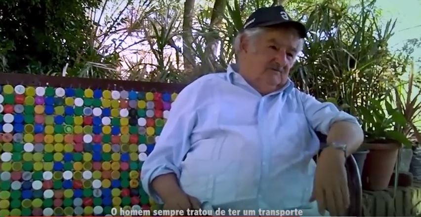 Mujica deu uma entrevista inédita ao cicloativista brasileiro Marcelo Cajui