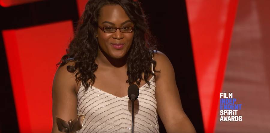 A atriz é a primeira trans a vencer a premiação