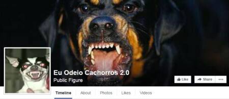 Página incita o desrespeito aos animais