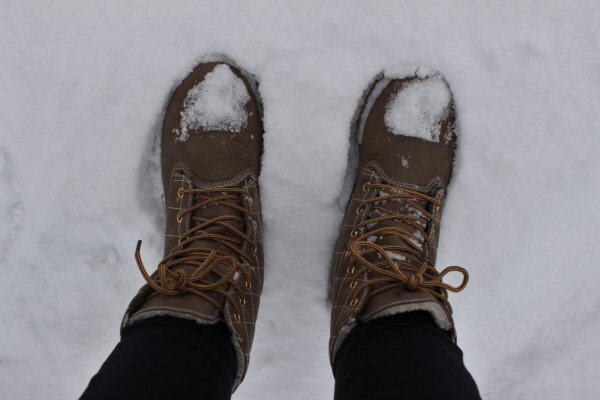 Bota de inverno.