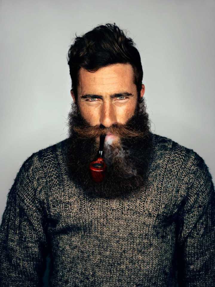As barbas espetaculares registradas pelo fotógrafo Brock Elbank