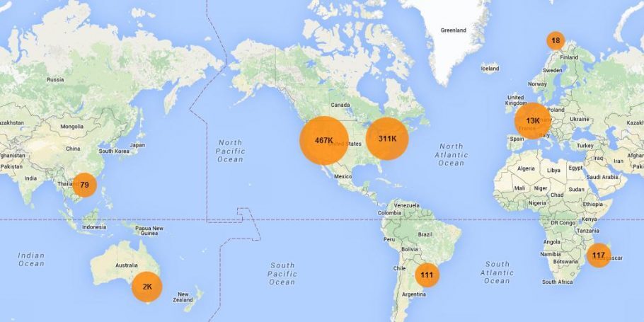 A plataforma reúne hortas urbanas em países ao redor do mundo