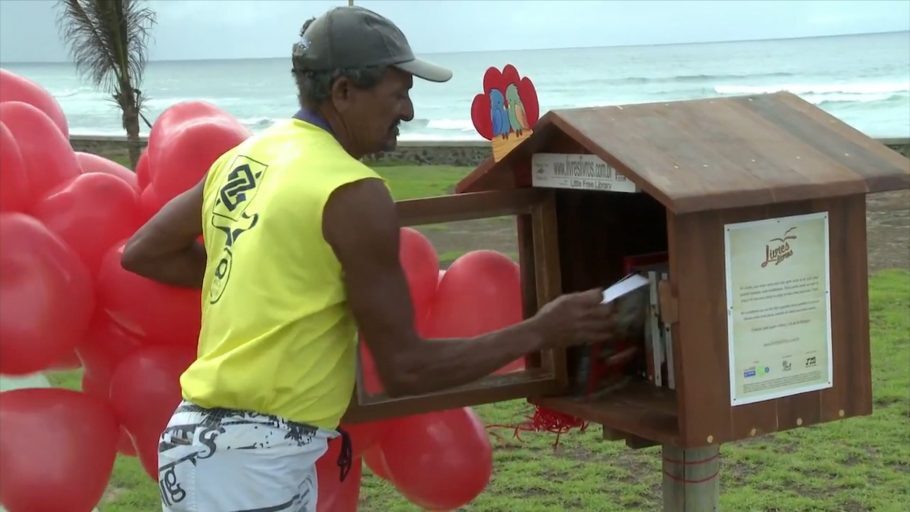 O projeto Livre Livros quer espalhar 50 mini-bibliotecas pelos espaços públicos de Salvador