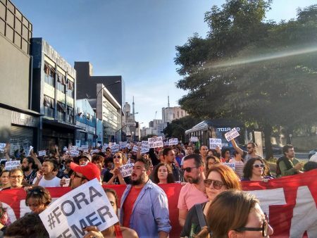 Na próxima terça, 17, uma nova manifestação está marcada para acontecer na capital paulista – Foto: Priscila Grauso 