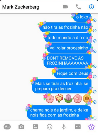 Reprodução/Facebook/Florzinha