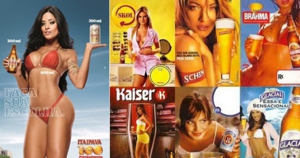 As propagandas de cerveja são as que mais reproduzem o machismo na publicidade