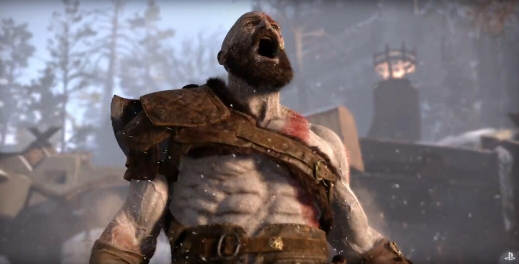 O personagem Kratos no novo God of War