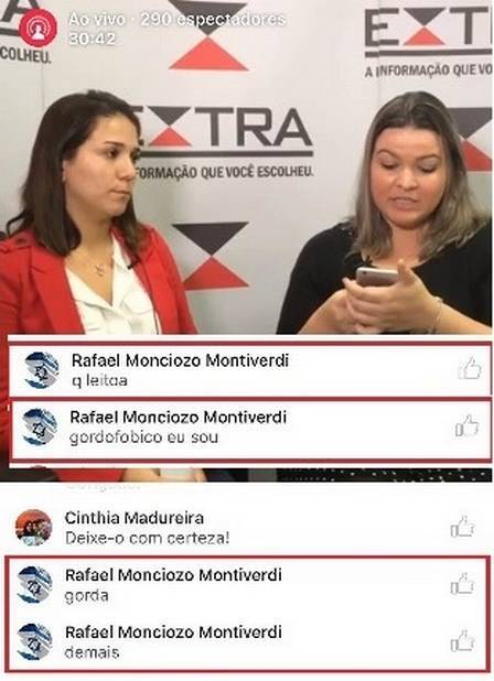 reprodução / Facebook / Jornal Extra