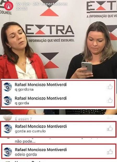 reprodução / Facebook / Jornal Extra