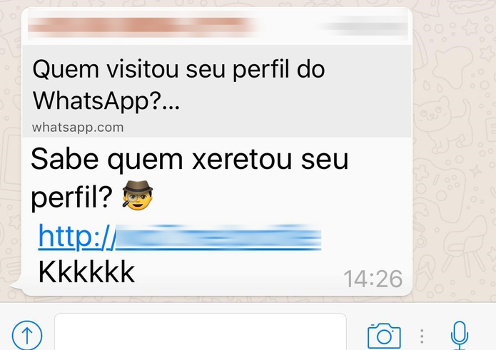 Golpe do Facebook mirgrou para o WhatsApp