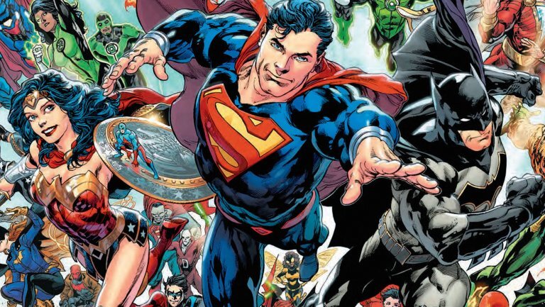 Trabalho de Ivan Reis em “DC Universe Rebirth”