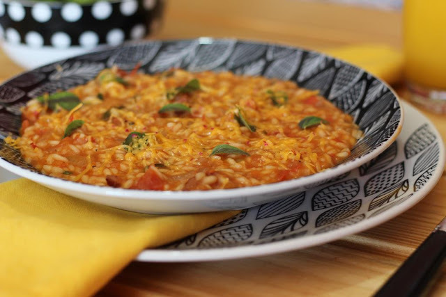 Esse risoto é uma opção para quem não come carne