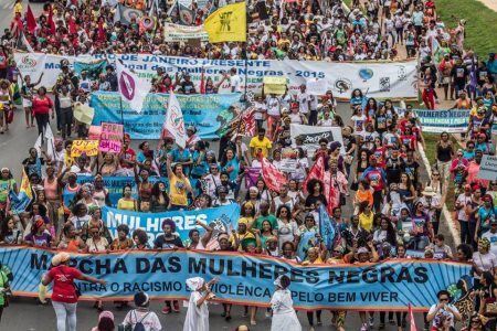 Marcha das Mulheres Negras também saiu às ruas em 2015