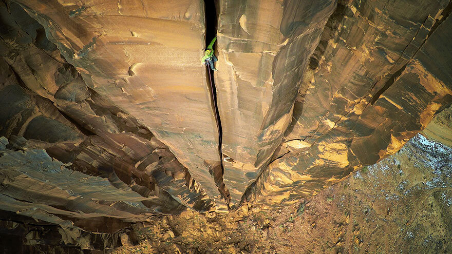 #1 Lugar – Categoria Esporte: Moab Rock Climbing, por maxseigal