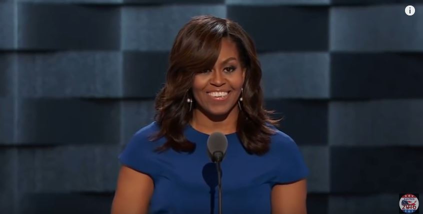 Michelle Obama apoiou a candidatura de Hillary Clinton para a presidência dos EUA