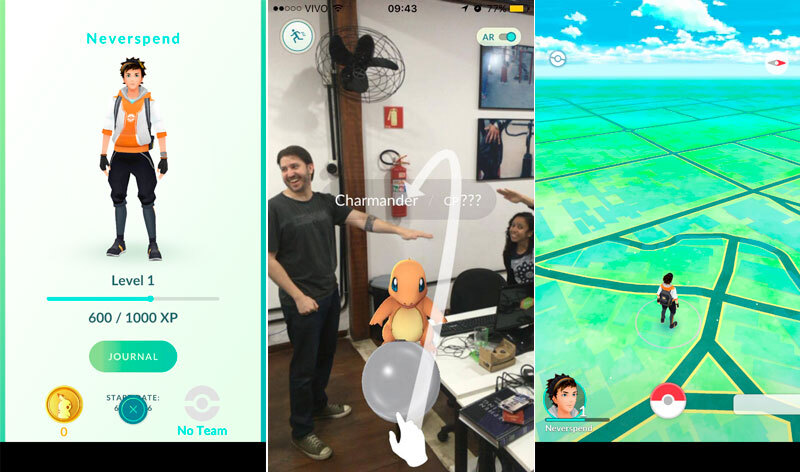 Charmander dá as caras na redação do Catraca Livre