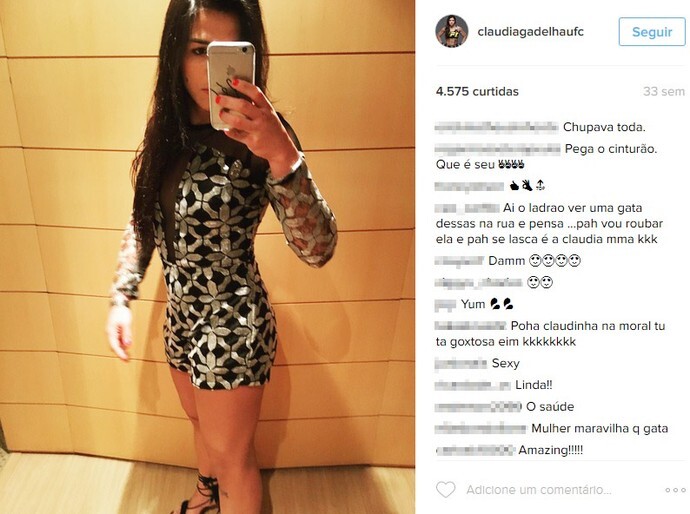 Claudia Gadelha enfrenta a mesma situação que sua colega de profissão, Bethe