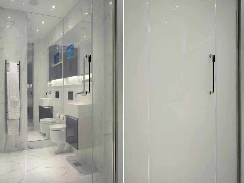 Vidro muda de textura