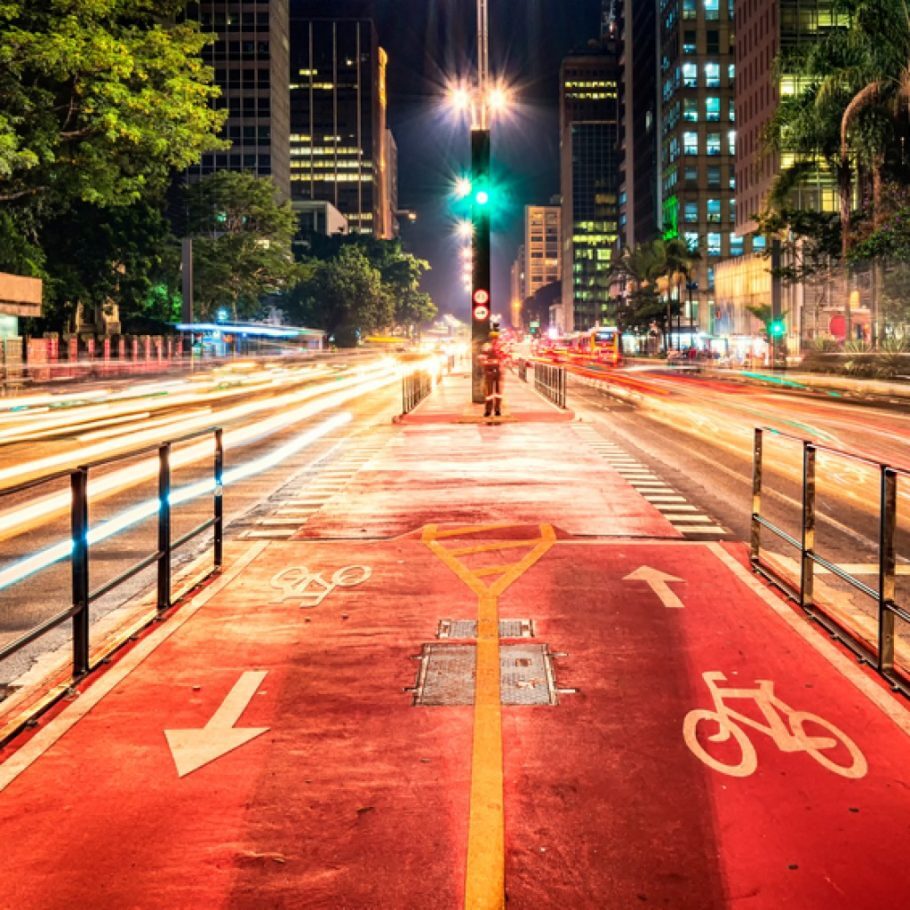 São Paulo terá 400 km de ciclovias até 2016. Foto: Divulgação