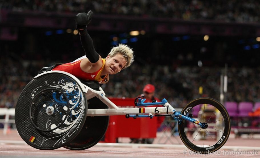 A atleta belga Marieke Vervoort quer encerrar sua vida e carreira com um ouro olímpico